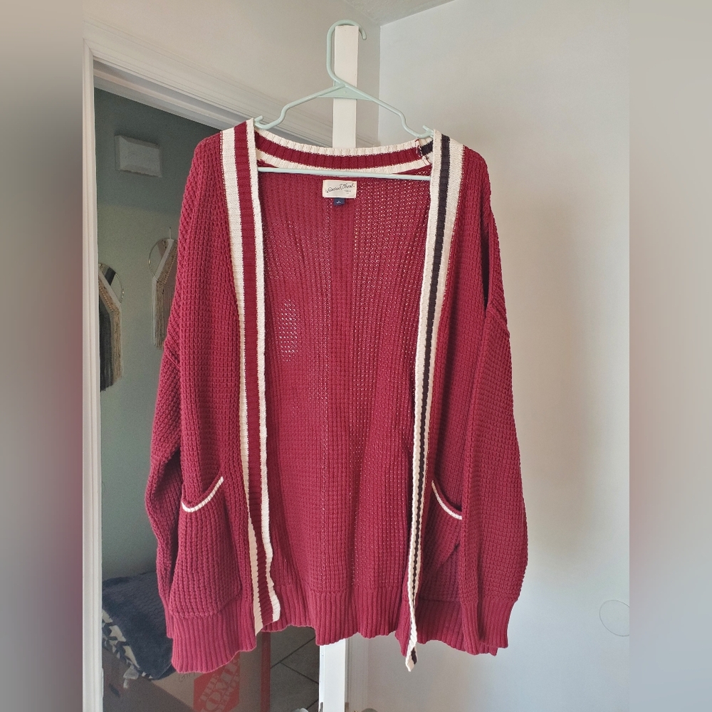 Universal Thread Knit Collegiate Cardigan